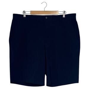 FootJoy FJ Golf Shorts Mens 40 Chino Dressy Slash Pockets Preppy Navy Blue